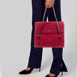 KATE SPADE RedTweed handbag